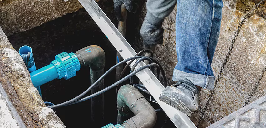 Zoeller Sewage Ejector Pump System in Revere